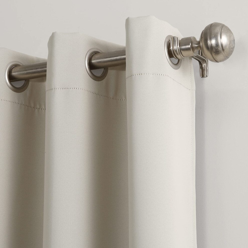 Rideau occultant        illets Sun Zero Soho, panneau simple, 137 x 305 cm, blanc cass    nacr