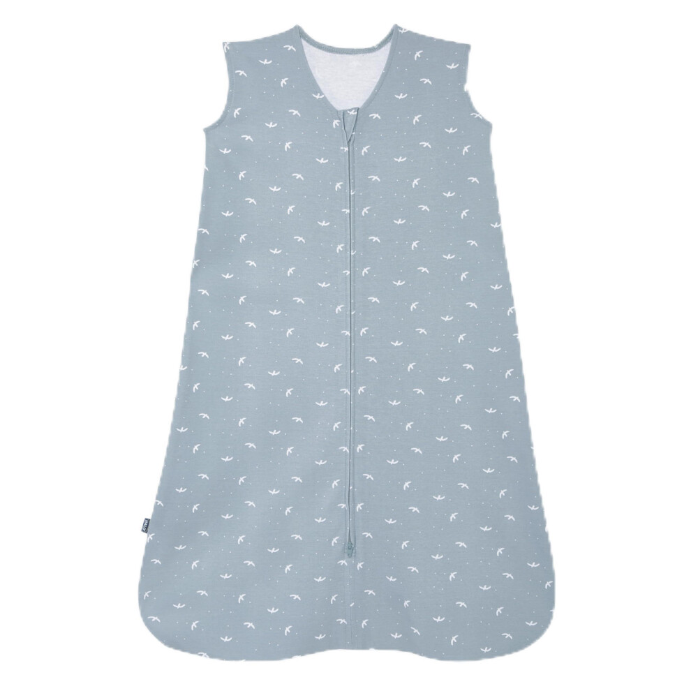 HALO SleepSack  100% Cotton Wearable Blanket  Swaddle Transition Sleeping Bag  TOG 0.5  Birds  Medium  6-12 Months