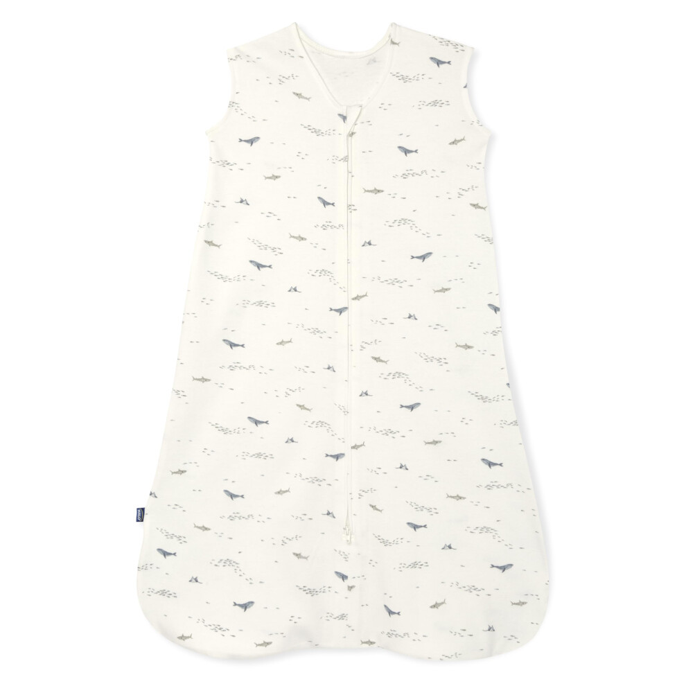 HALO SleepSack  100% Cotton Wearable Blanket  Swaddle Transition Sleeping Bag  TOG 0.5  Ocean Life  X-Large  18-24 Months