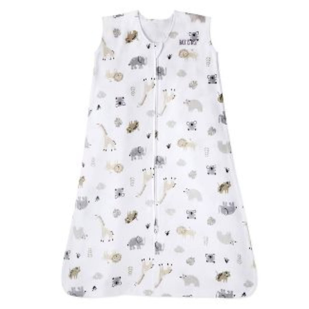 HALO SleepSack  100% Cotton Wearable Blanket  Swaddle Transition Sleeping Bag  TOG 0.5  Animal Paint  X-Large  18-24 Months