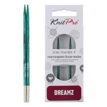KnitPro Dreamz udskiftelige n?le (Special) 4"""" (10 cm) | US st?rrelse 4 (3,5 mm)