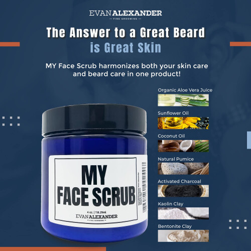 Evan Alexander Grooming MY Face Scrub - Απολεπιστικό Scrub Προσώπου Ανδρών - Φυσικό Scrub με Πυρόλιθο 2