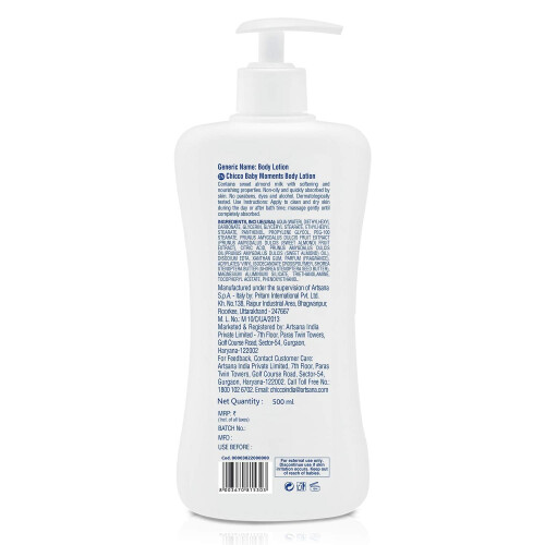 Lait pour le corps Chicco Baby Moment, format 500 ml. 2