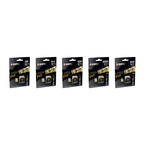 Emtec SPEEDIN' microSD Class 10 V30 UHS-I U3 (128GB) 1