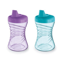 First Essentials by NUK Fun Grips tvrd    n   ustok odoln    proti rozliatiu 280 ml 2 ks - n   ustok odoln    proti rozliatiu bez BPA
