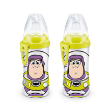 NUK Buzz Lightyear Active Cup 280 g, 2 ks - kel   mok bez BPA, odoln    voci vyliatiu