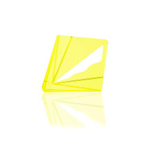 Gul Transparent Center Finder til 8 tommer firkantet runde ottekant og 5-3/4 tommer hexagon formet materiale ideelt til træarbejdere tømrere elle