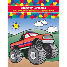 Coloring Books for Kids Toddlers - Do A Dot Art Mighty Trucks Activity Book