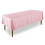 Lann's Linens - 60"""" x 102"""" Premium Tablecloth for Wedding/Banquet/Restaurant - Rectangular Polyester Fabric Table Cloth - Pink 1