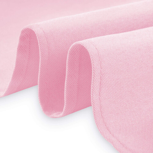 Lann's Linens - 90 x 156 Premium Tablecloth for Wedding/Banquet/Restaurant - Rectangular Polyester Fabric Table Cloth - Pink 2