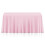 Lann's Linens - 90 x 156 Premium Tablecloth for Wedding/Banquet/Restaurant - Rectangular Polyester Fabric Table Cloth - Pink 1