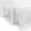 Lann's Linens - 70"""" x 120"""" Premium Tablecloth for Wedding/Banquet/Restaurant - Rectangular Polyester Fabric Table Cloth - White 3