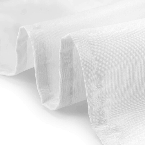Lann's Linens - 70"""" x 120"""" Premium Tablecloth for Wedding/Banquet/Restaurant - Rectangular Polyester Fabric Table Cloth - White 2