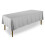 Lann's Linens - 60 x 102 Premium Tablecloth for Wedding/Banquet/Restaurant - Rectangular Polyester Fabric Table Cloth - Silver 1