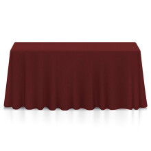 Lann's senget?j - 90 """" X 156 """" Premium duge til bryllup/banket/restaurant - Rektangul?r polyester stof Tabel klud - Burgundy