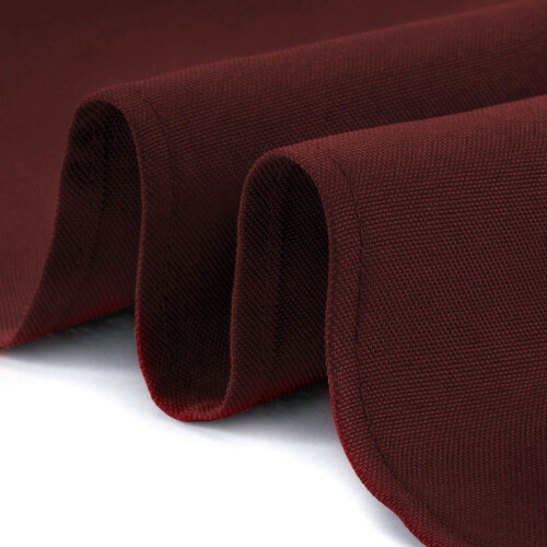 Lann's Linens - 70"""" x 120"""" Premium Tablecloth for Wedding/Banquet/Restaurant - Rectangular Polyester Fabric Table Cloth - Burgundy 2