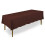 Lann's Linens - 60"""" x 126"""" Premium Tablecloth for Wedding/Banquet/Restaurant - Rectangular Polyester Fabric Table Cloth - Chocolate Brown 1