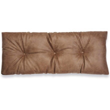Klear VU The Gripper Omega Coussin de banc tufted Omega non glisse pour le meuble interieur Entree Baie baie fenetre Coin ou siege de piano 27 po