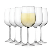 Libbey Vina fehrboros poharak szett 6 darab 18,25 oz Elegns dszes poharak ivkszlet talpas borospoharak eskvokre, szletsnapokra s egyebekre
