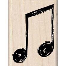 Dreven peciatka EIGHT NOTES InkaDinkaDo