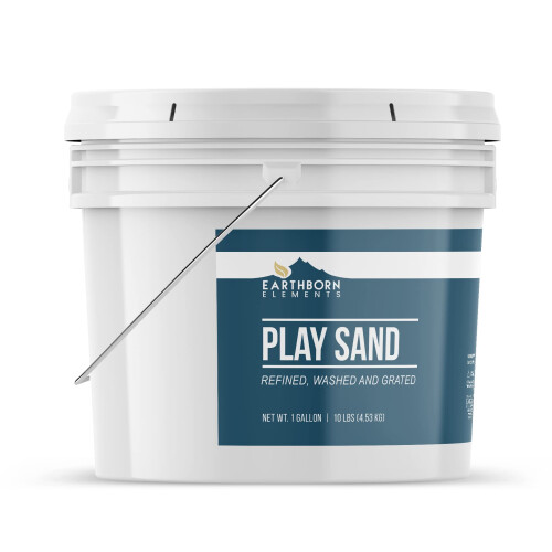 Earthborn Elements Play Sand (1 galo) Construo e moldagem interna e externa 1