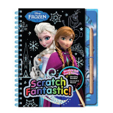 Bendon Frozen Elsa & Anna kifesto- s tevkenysgknyv | Elsa kifestoknyv | Scratch Fantastic (Scratch Off) | Tartalmazza Scratch Pen | Hivatalosan