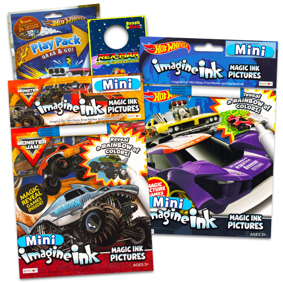 Monster Jam And Hot Wheels Magic Ink Kolorowanki-image