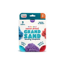 Chuckle & Roar Grand Sand 3 Pack – Tactile Sensory Sand for Preschoolers, Educational Fun & Sensory Arts for Kids, 64337