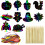 60stk Thanksgiving Rainbow Scrap 1