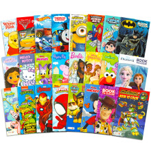 24 csomag kis kifestoknyv 4-8 ves 2-4 ves gyerekeknek - Tmeges sznezocsomag osztlytermi jutalmak PreK vodai bulik kedvencei Disney Nickkel Tov