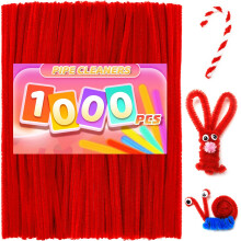 Praisebank 1000 stuks rode pijpenragers pijpenragers pijpenragers voor ambachten.