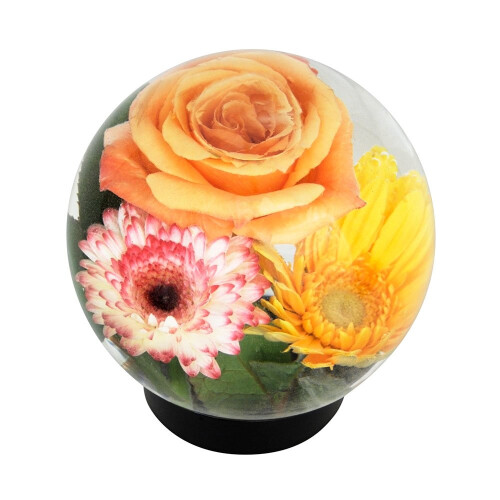 Achla Designs Glasblumenvase, Globe Vase 1