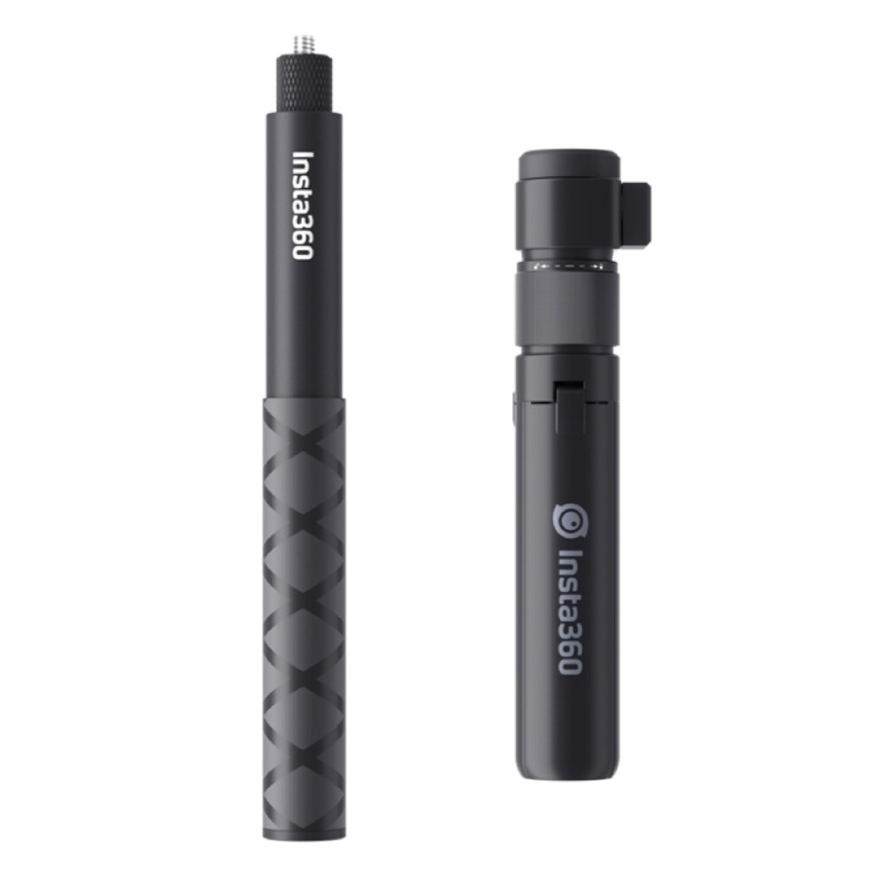 (Bullet Time) Insta360 Bullet Time Invisible Selfie Stick For Insta360 X3 / One X2 / Rs / Go 2 Original Aluminum Alloy Selfie Stick Accessory 9361511405953