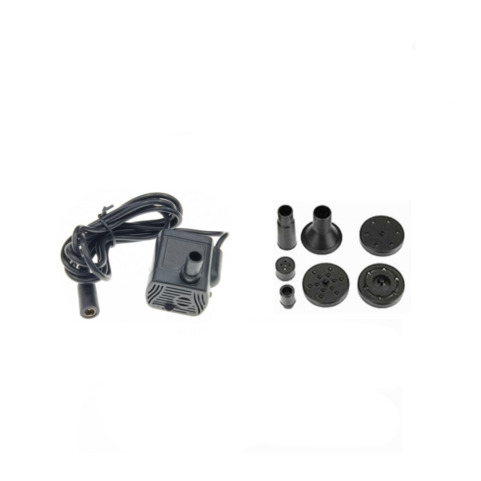 (Dc Water Pump) 12V 10W Solar Panel With Brushless Dc Water Pump Landscape Pool Garden Fountain Decoration Aquarium Circulating Sprinkler 9361511399382