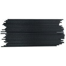 50 Pcs Black Reed Diffuser Sticks Refill Replacement 10 inch Fragrance Essential Oil Aroma Reed Diffuser Sticks (Black-50pcs)
