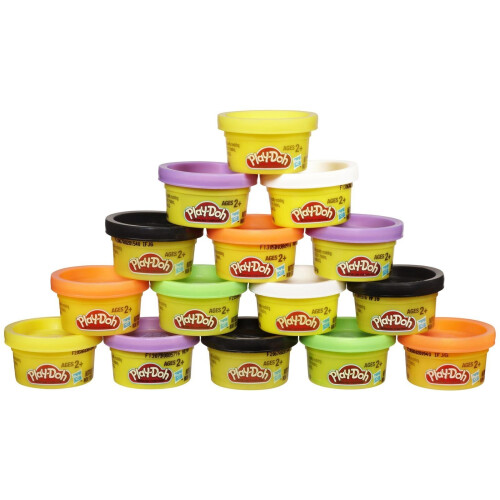 Play-Doh Sachet de 15 bo   tes de 28 g de Play-Doh pour Halloween