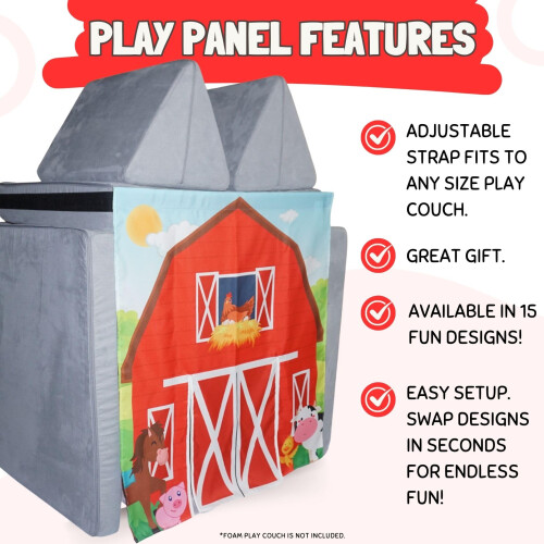 Couch Swag Play Panel til børns skum sofa børn Couch (stald) 1