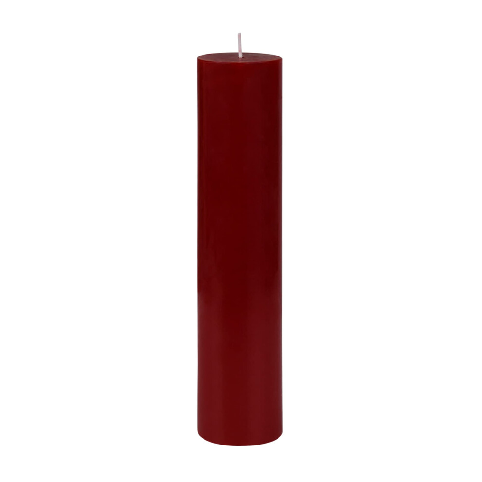 2 x 9 Red Pillar Candle-image-OPC-PGC9KP2-NEW