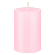 Mega Candles 1 pc Unscented Pink Round Pillar Candle  Hand Poured Premium Wax Candles 2 Inch x 3 Inch  Home D?cor  Wedding Receptions  Baby Showers  B