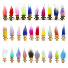 Mini-peikkonuket PVC:st , vintage-peikot, onnennukke, mini-toimintahahmot, kakunkoristeet, kromaattiset, ihastuttavat, s p t pikkuj tk t, kokoelm