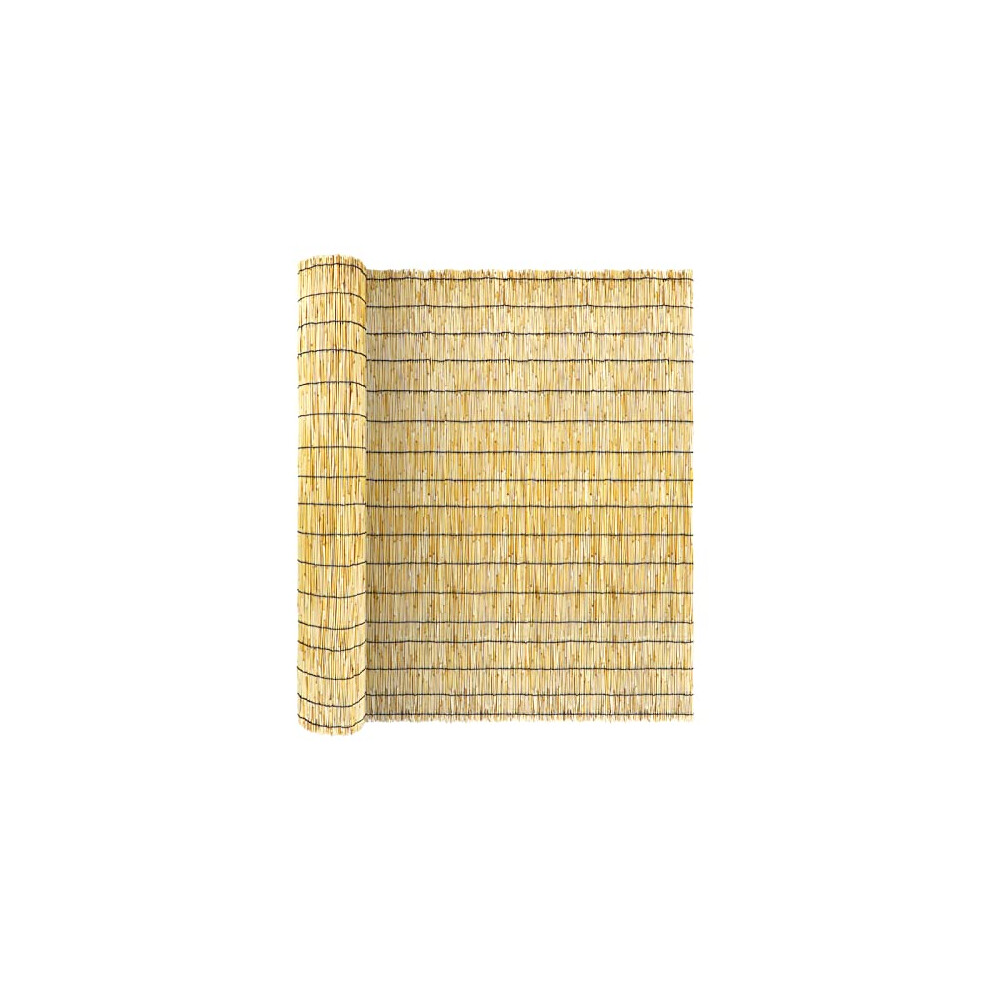 Rideau en roseau naturel, respectueux de l'environnement, 5 m x 1,2 m, store d  coratif enroulable pour fen  tre, pour jardin, balcon, fen  tre