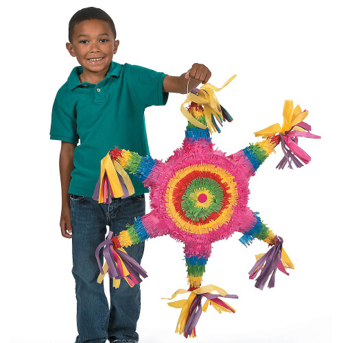 6 Point Star Pinata til Cinco de Mayo - Party Decor 1