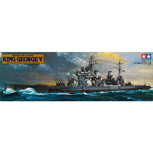 Tamiya Tamiya 78010 1/350 Britse koning George V plastic modelbootkit