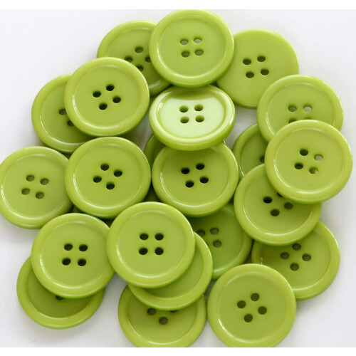 QUARKZMAN 10 stuks 20 l knopen om op te naaien, 1/2 inch (12,5 mm) van