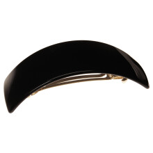 France Luxe Rectangle Volume Barrette - Black