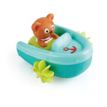 Giocattolo per il bagno - Barca a motore - HAPE - Blu - Plastica - Da 18 mesi