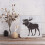 Moose stencil-bos stencil stencil van Moose Moose gewei stencil cabine stencil Moose stencil kunst 3
