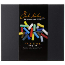 Jack Richeson Signature Assorted Count Half Stick Pastels (zestaw 120) 120 Liczba (pakiet 1)