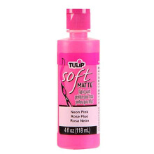 TULIP 21730 Zachte textielverf 4oz mat neonroze
