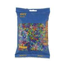 HAMA PERLEN Transparent GLITTE